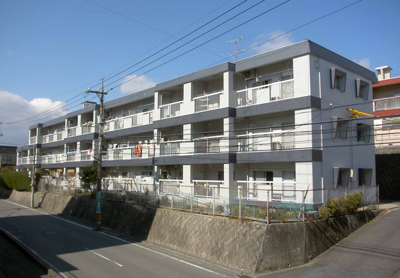 城ケ丘マンションC棟改修工事関連画像