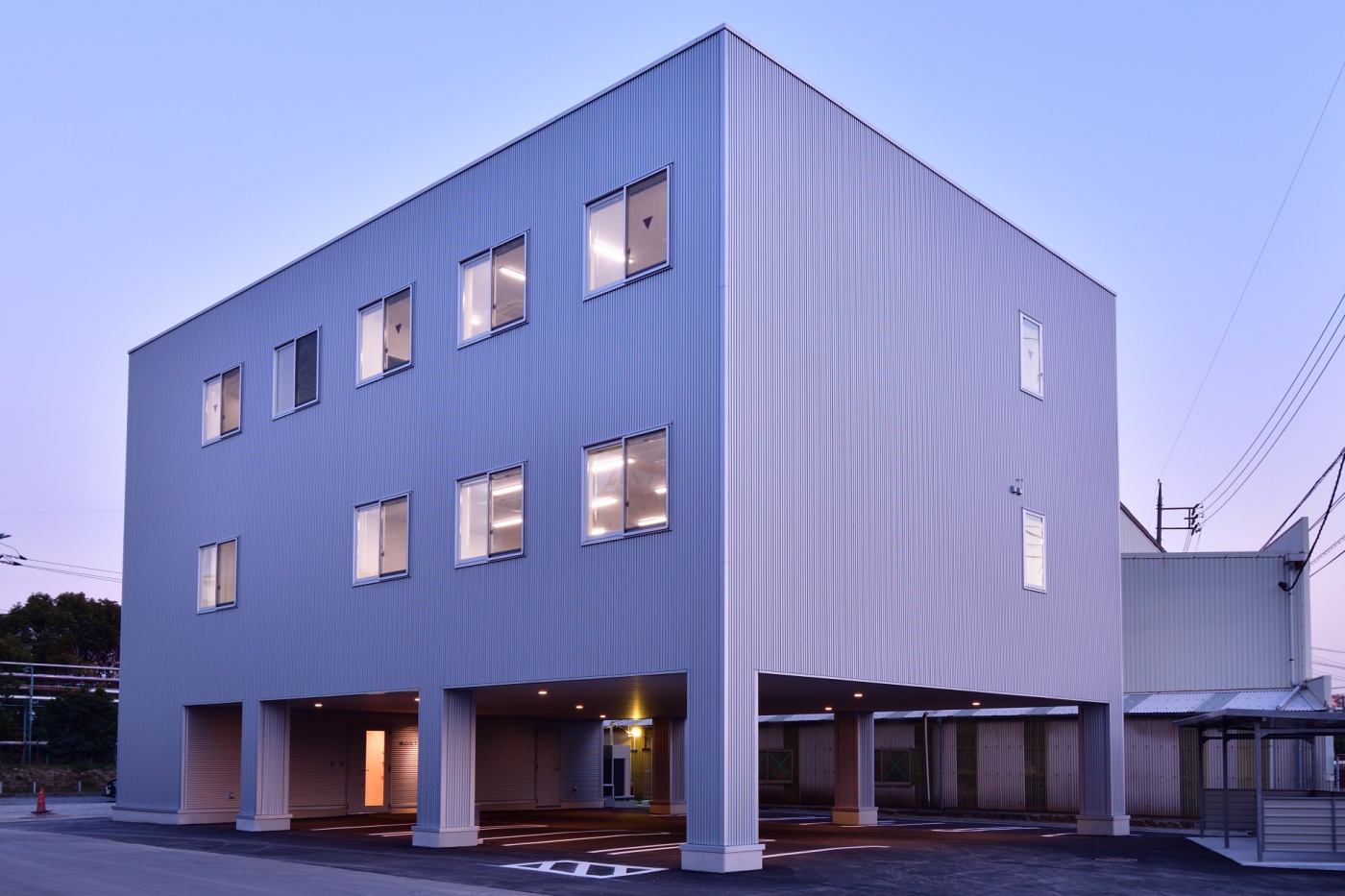 岐山化工機事務所 新築工事関連画像